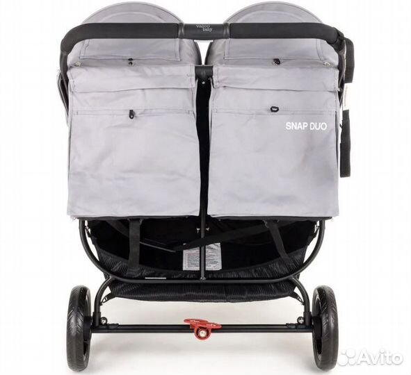 Коляска для двойни Valco Baby Snap Duo Cool Grey