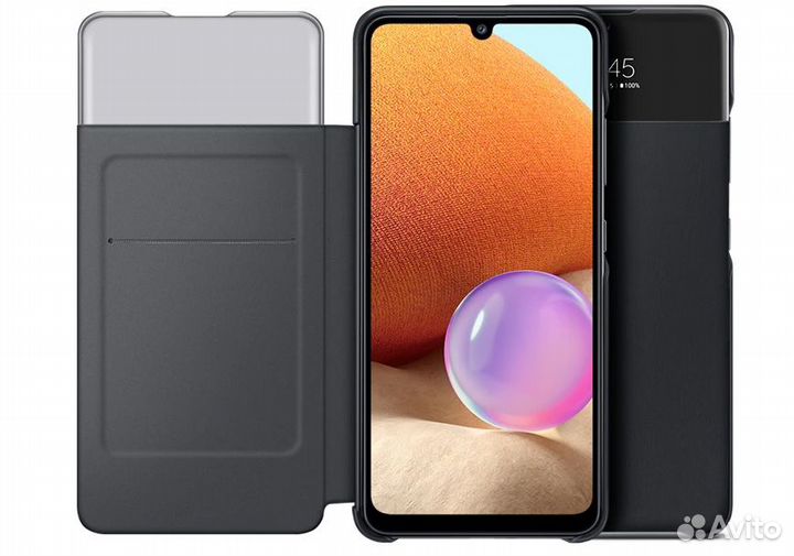 Оригинал SMART S-View Чехол на Samsung A32 (black)