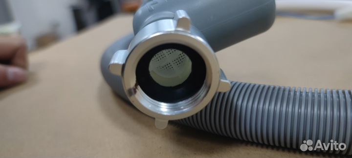 Шланг заливной с клапаном аквастоп, 2 метра