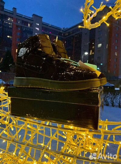 Кроссовки Nike Air Jordan тёплые (Арт.35647)