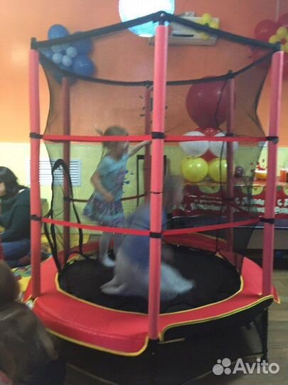 Прокат. Бесплатная доставка. Батут диаметр 1,4м