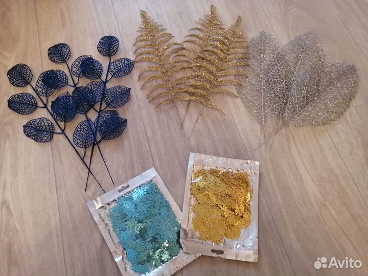 Новогодние украшения для интерьера