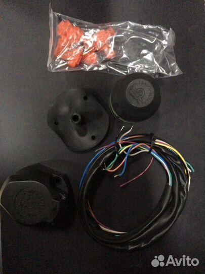 Проводка на фаркоп к прицепу универсальная