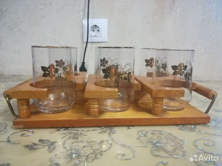 Набор стаканов. СССР. Латвия