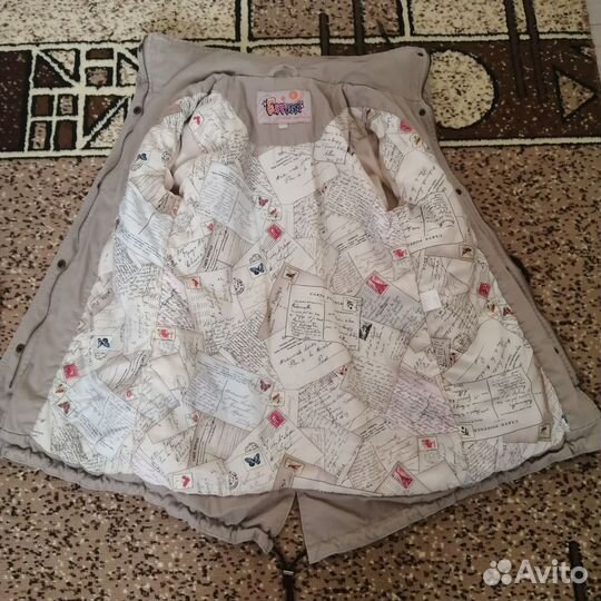 Куртка парка для девочки 158