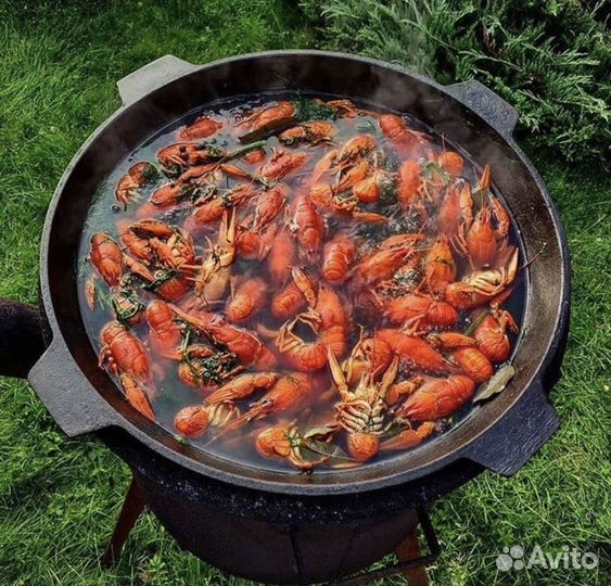 Казаны чугунные 22 литра