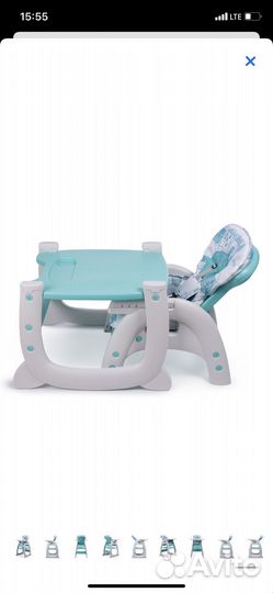 Стульчик и стол для кормления