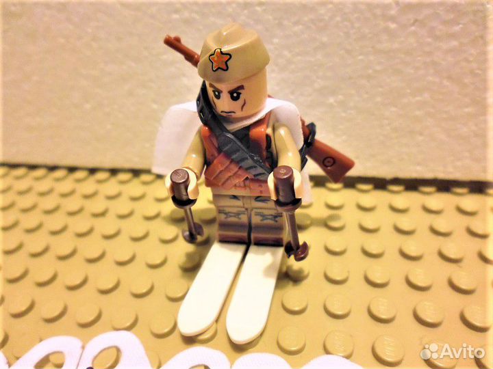 Lego военный набор советские солдаты