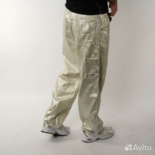 Джинсы supreme x maison margiela