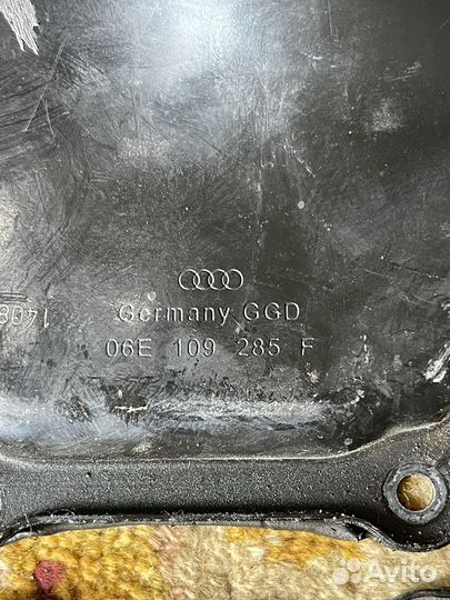 Крышка двигателя левая правая audi a6 c6