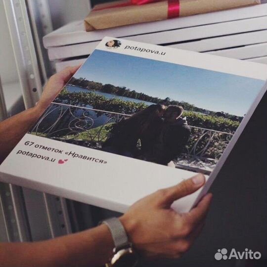 Печать фото на холсте. Портрет по фото