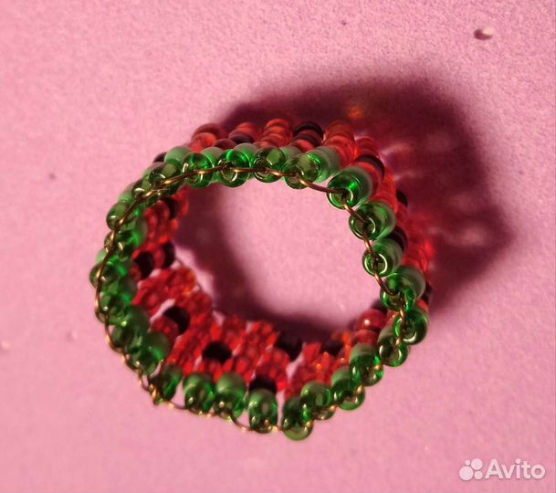 Колечки из бисера