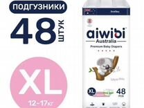 Подгузники xl 5 aiwibi