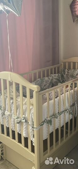 Бортики в детскую кроватку