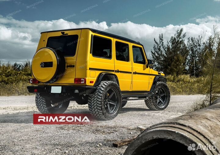 Кованые диски R21 на Mercedes GLS-Class AMG