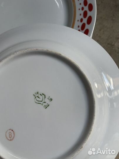 Тарелки закусочные СССР