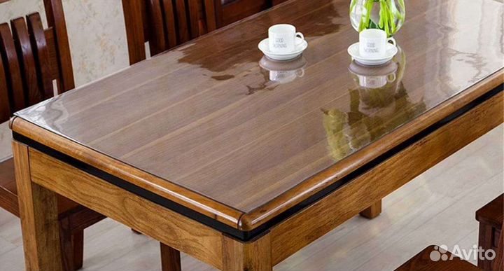 Жидкое/гибкое стекло на стол