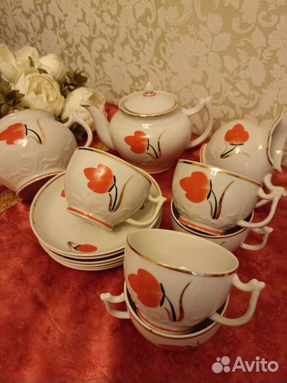 Сервиз чайный Вербилки 