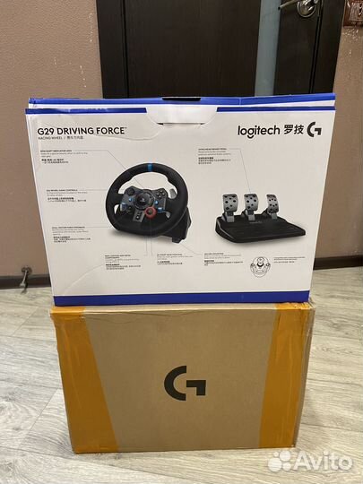 Игровой руль logitech g29 driving force