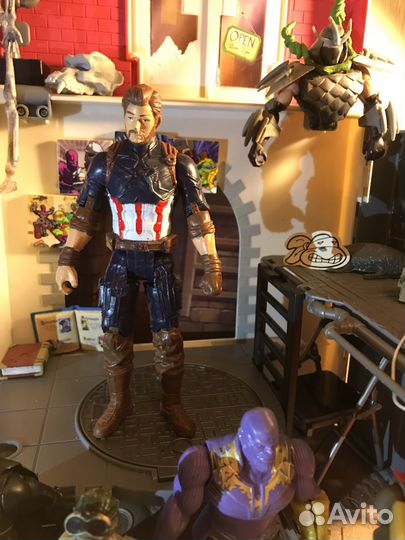 6 Героев Marvel и один содат