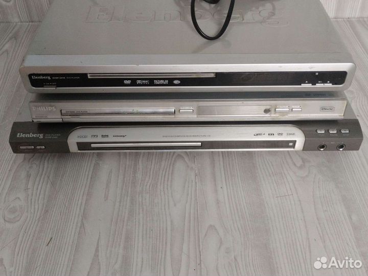 Портативный dvd плеер philips и elenberg