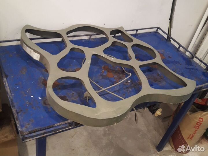 Форма для изготовления тротуарной плитки