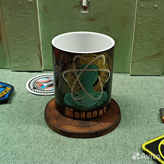Кружка Монолит с подставкой