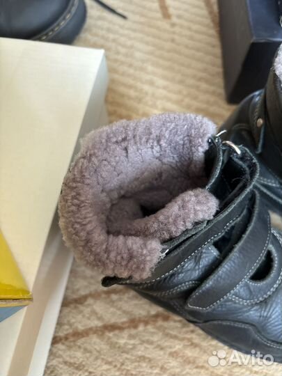 Ботинки зимние для мальчика 34