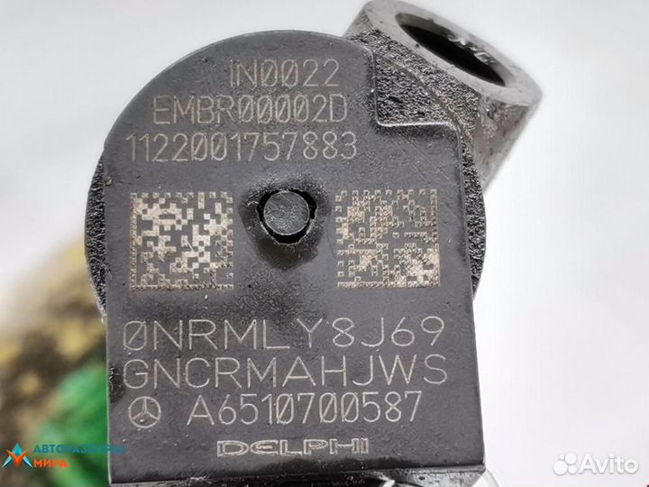 Форсунка Jeep Compass рест. 2012 A6510704987