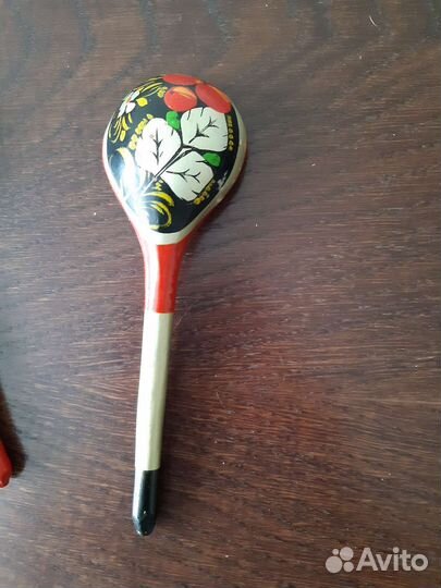 2 деревянные ложки