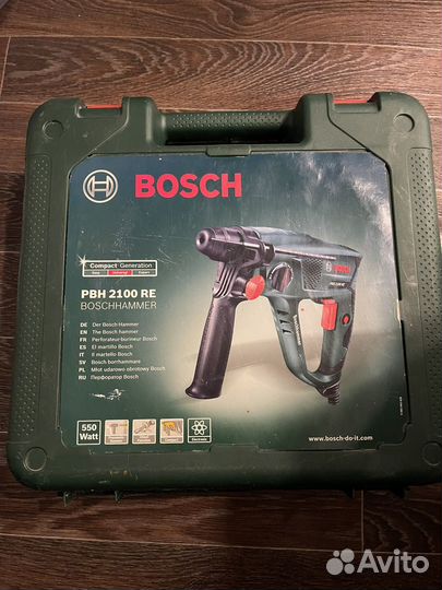 Перфоратор Bosch pbh 2100 re