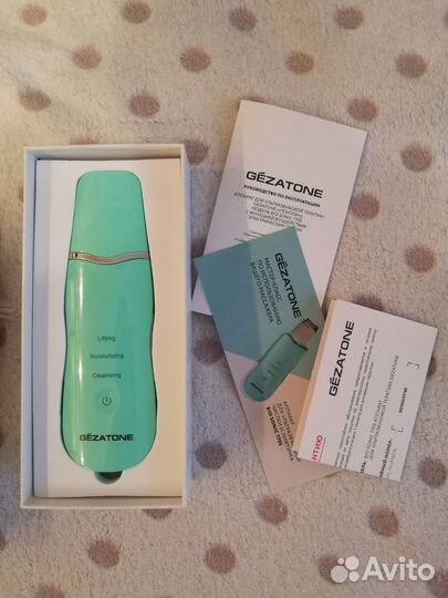 Аппарат для ультразвуковой чистки лица gezatone