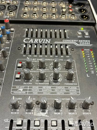 Carvin C2444 USA Analog Mixer Продажа/Обмен