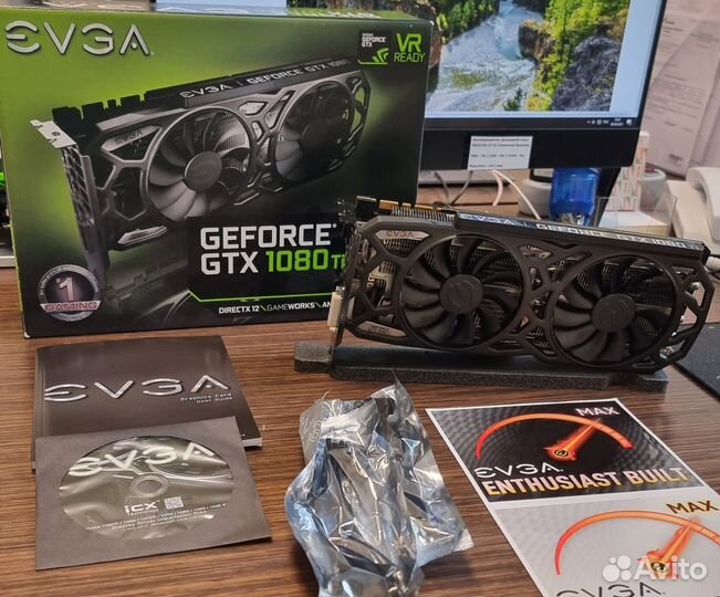Evga GeForce GTX 1080ti SC2 11Gb