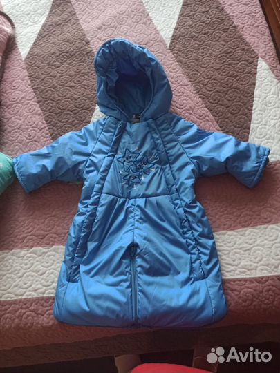 Зимний комбинезон трансформер 74
