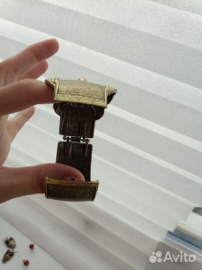 Браслет сова широкий