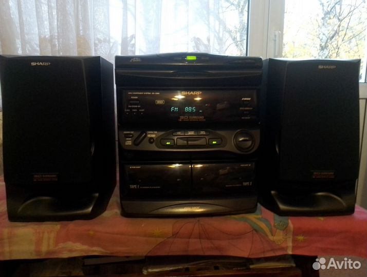 Музыкальный центр sharp cd