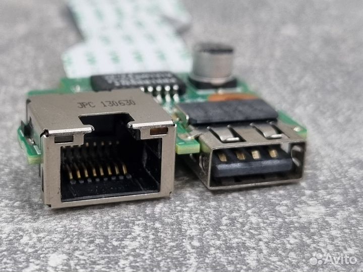 Плата USB, RJ45 HP DV6 DA0R65TB6DO REV:D