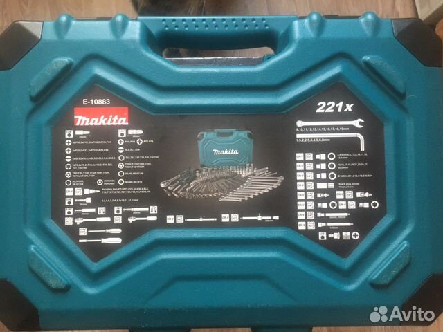 Набор ключей и головок makita