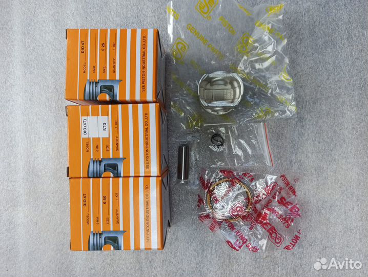 Поршень Honda Dio AF56,57,Scoopy,Zoomer AF58