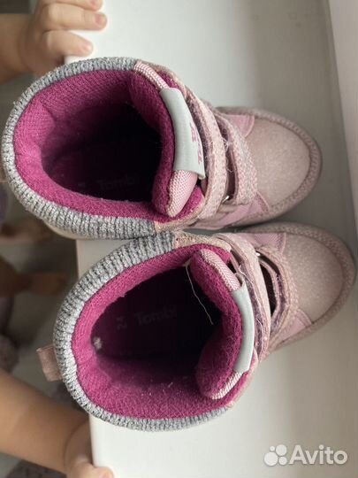 Ботинки демисезонные для девочки 24 размер