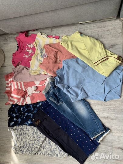 Вещи пакетом на девочку