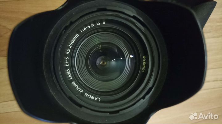 Объектив canon ef s 55 250mm