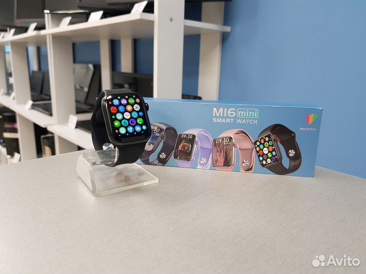 Смарт Часы SMART Watch m16 mini / черные/ новые