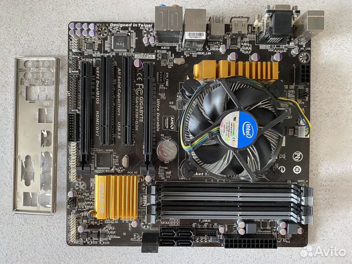 Gigabyte GA-Z97M-D3H + i3-4370