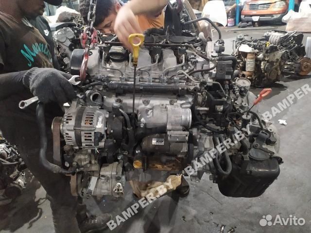 D4EB Двигатель к Hyundai Santa Fe, 2008 г. 2.2 л