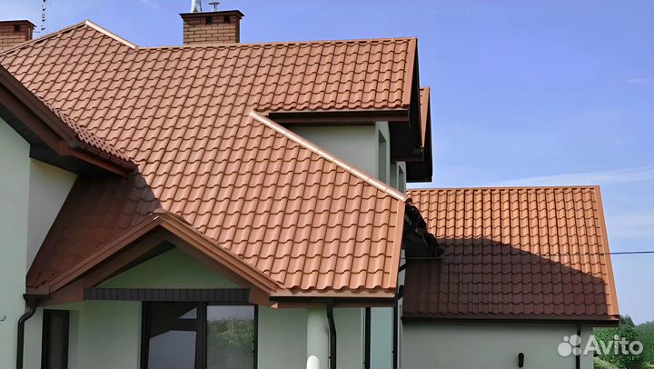 Металлочерепица классик 0,5 Satin RAL 0,5 PE