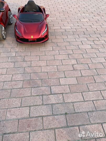 Детский электромобиль ferarri