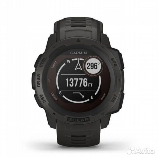 Часы Garmin Instinct 2X Solar graphite