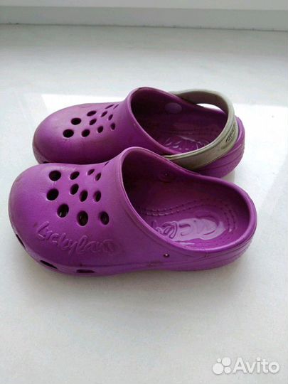 Шлепки,кроксы размер 24